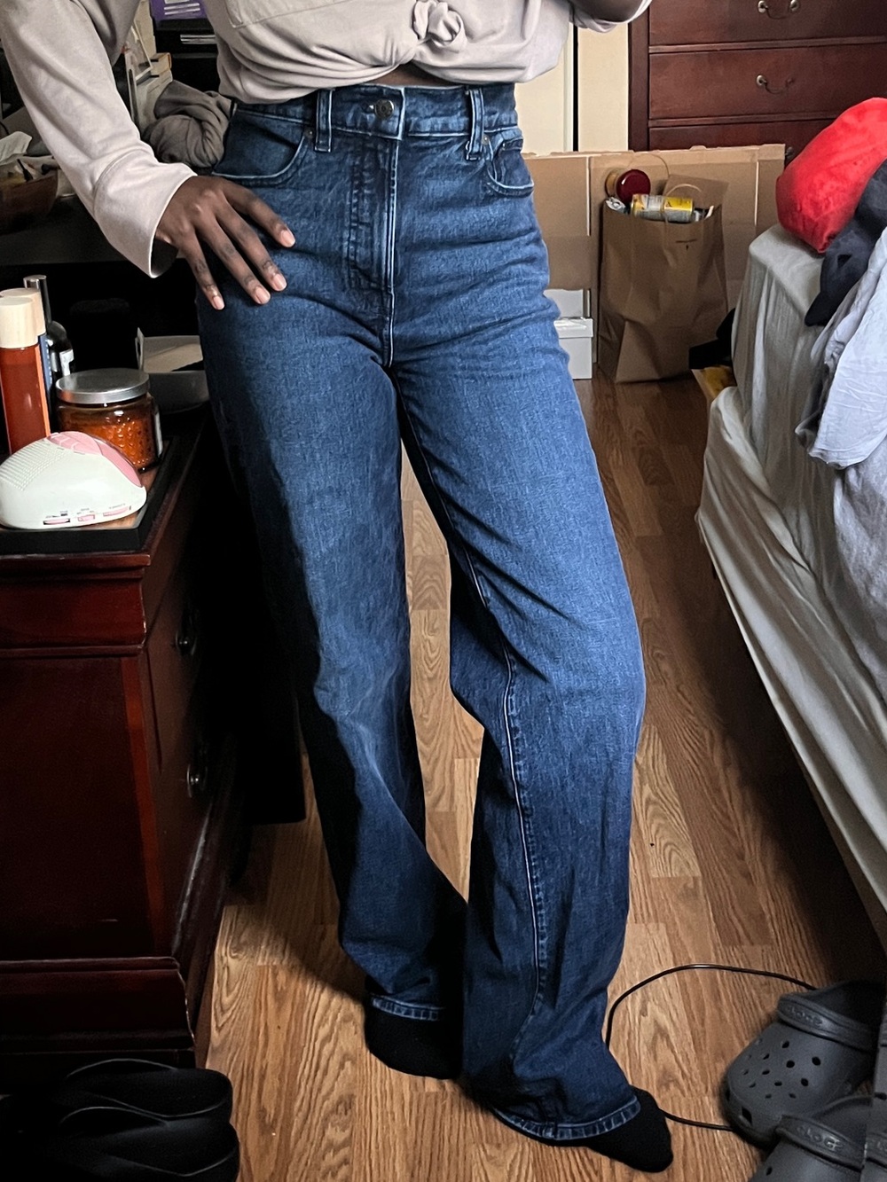 Madewell - The Perfect Vintage Wide Leg Jeans (24T)